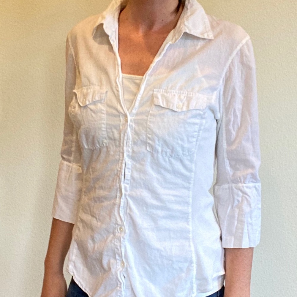 White James Perse Blouse